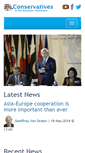 Mobile Screenshot of conservativeeurope.com
